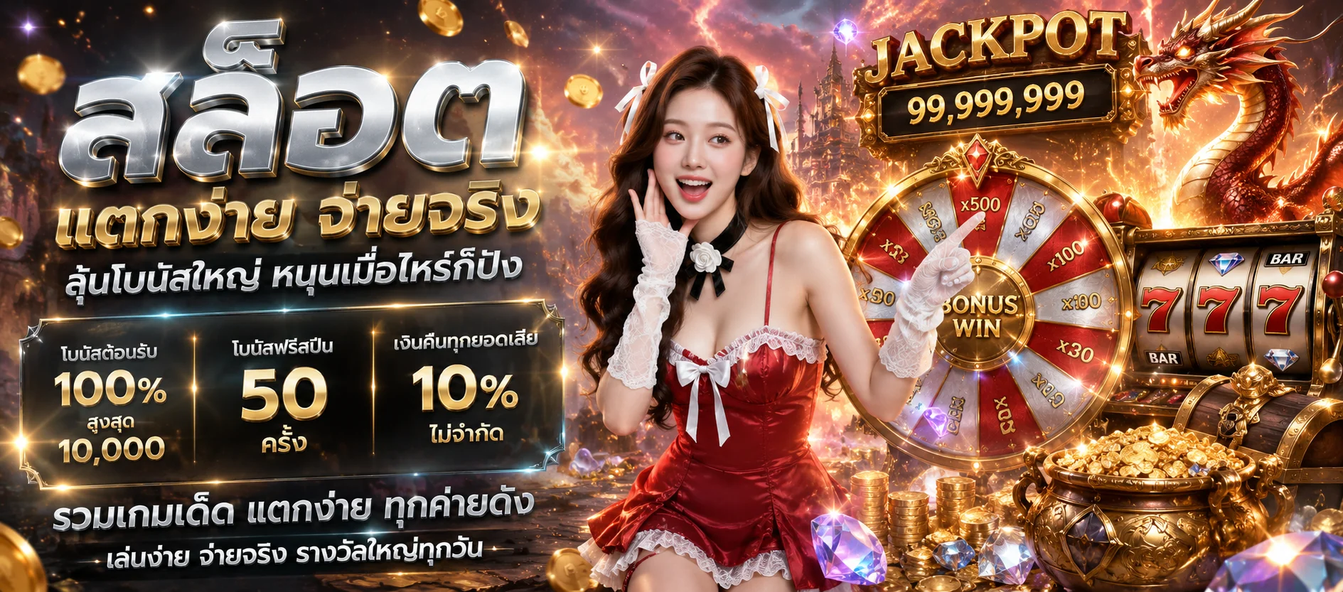 หน้ารวมสล็อตเว็บตรงทุกค่ายบน MG365 พร้อมโปรโมชั่นสมาชิกใหม่